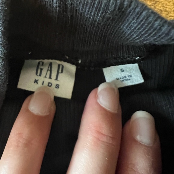 GAP Kids Girls Black Turtleneck/Tutu Dress Size Small EUC - Picture 3 of 4